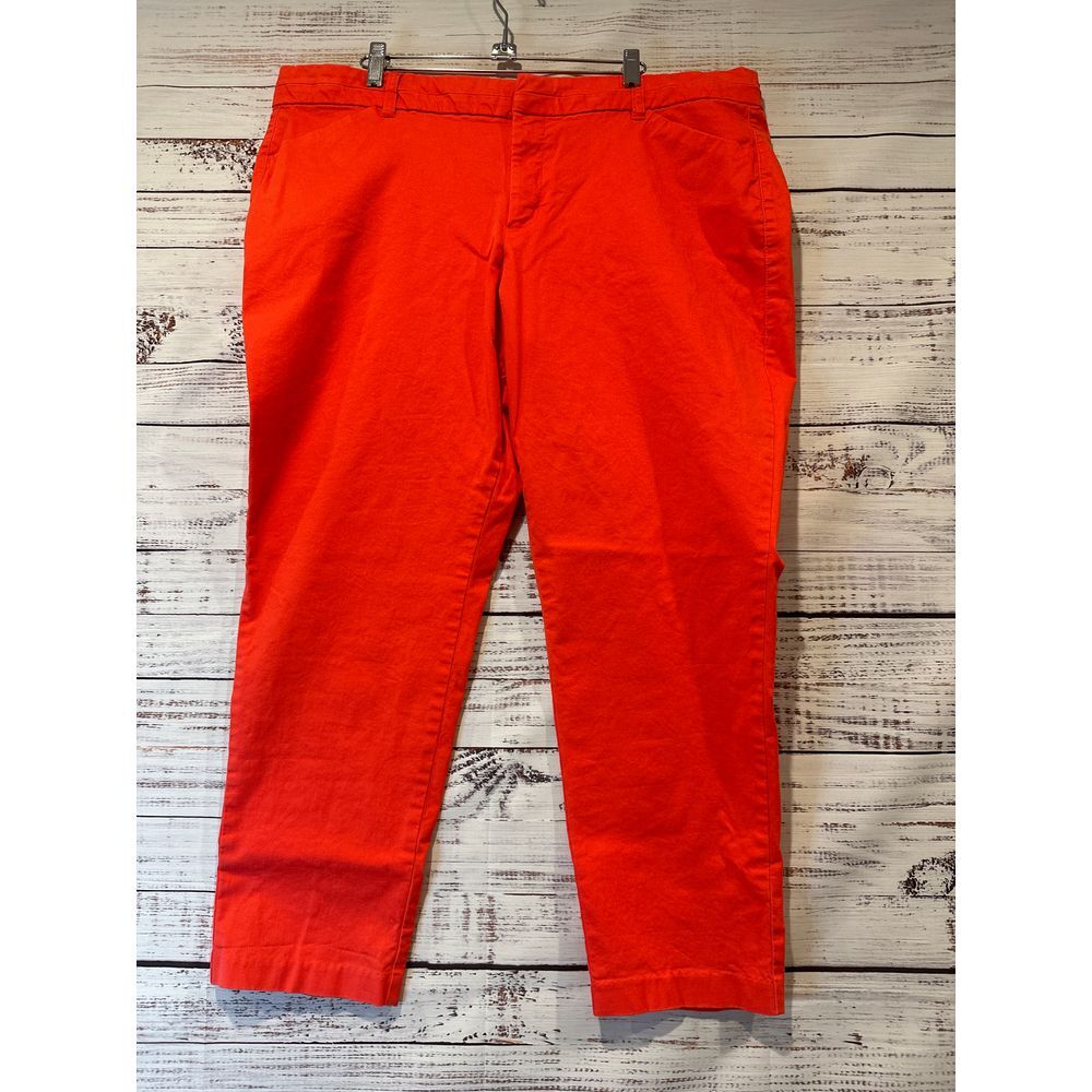 Gap Slim City‎ Pants Women's Size 18R Coral